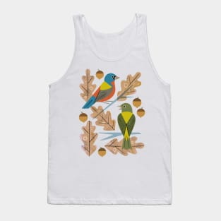 Bunting Pair In Oak Tank Top